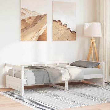 vidaXL Slaapbank zonder matras 80x200 cm massief grenenhout, Verzenden, Nieuw