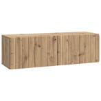 vidaXL Wandmontage TV-kast Artisanaal eiken 98 x 31 x 30 cm, Verzenden