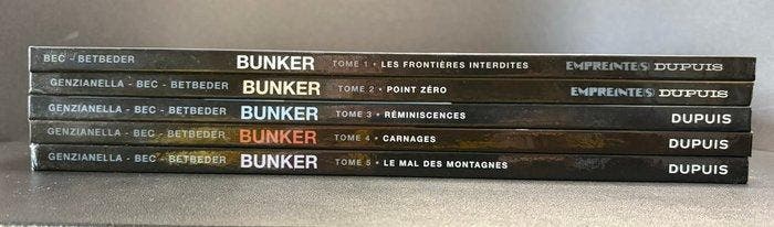Bunker T1 à T5 - Série complète - 5x C - 5 Album - Eerste, Boeken, Stripverhalen