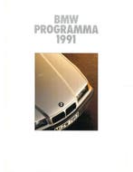 1991 BMW PROGRAMMA BROCHURE NEDERLANDS, Boeken, Nieuw