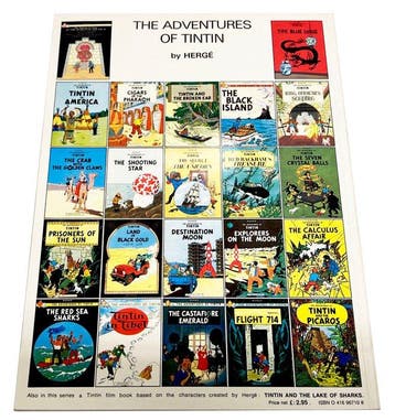 Tintin’s Moon Adventure T16 / T17 - Tintin’s Moon Adventure, Livres, BD