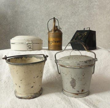 Diverse Zubehör - Maison de poupées - 1930-1940
