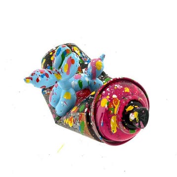 Koen Betjes (1992) - Balloon Dog crushed Spraycan