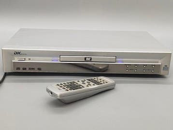 DK Digital DVD-270 DVD-Player Silber mit Fernbedienung