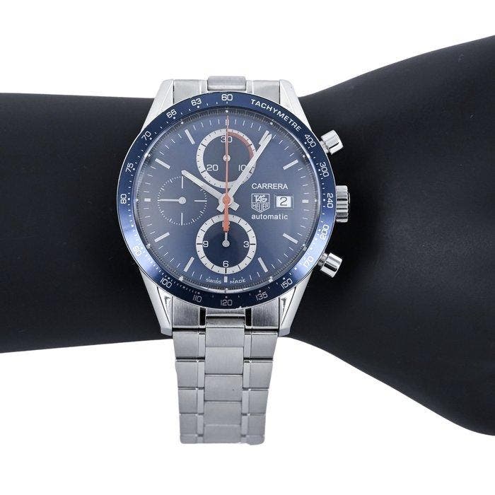 TAG Heuer - Carrera Chronograph - Zonder minimumprijs -, Bijoux, Sacs & Beauté, Montres | Anciennes | Antiquités