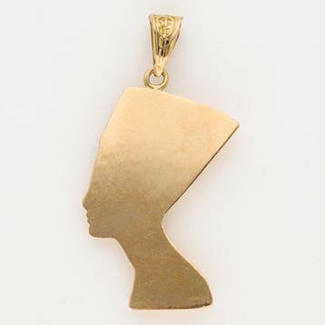 Pendentif - 18 carats Or jaune - Nefertiti
