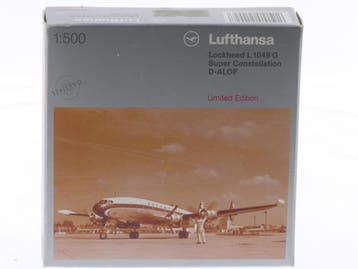 Schaal 1:500 Herpa 514927 Lockheed L-1049G Super Constell..., Ophalen of Verzenden