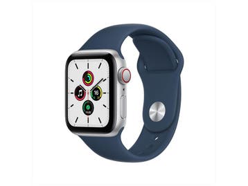 Apple Watch SE (1st generation) SE Smartwatch Zilver, Verzenden, Zo goed als nieuw, Apple