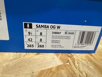 Adidas - Samba OG W - Sneakers - Maat: EU 42 - Nieuw met