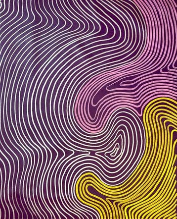 Lao Gonzalez - Violet Resonance, XL