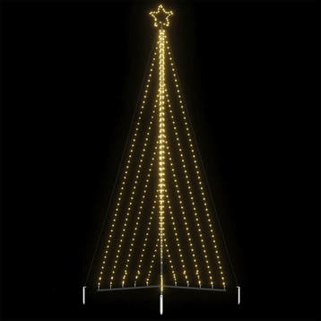 vidaXL LED-kerstboom 570 LEDs warm wit 399 cm, Verzenden