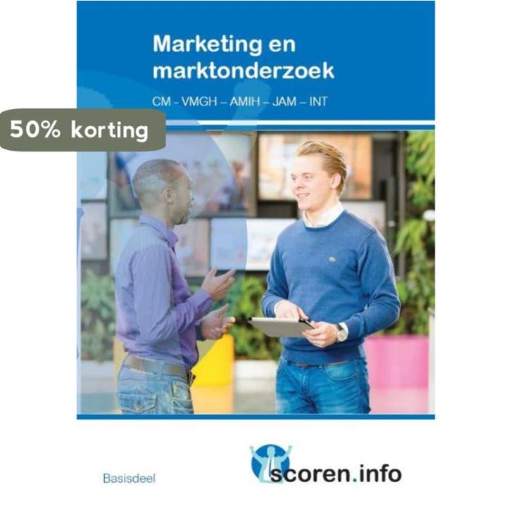 Marketing en marktonderzoek / basisdeel / Scoren.info, Boeken, Schoolboeken, Gelezen, Verzenden