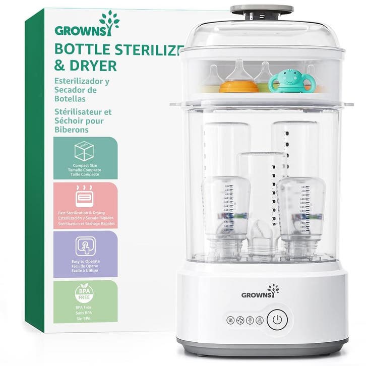 5-in-1 Babyfles Sterilisator | 40% goedkoper | Retour deal, Enfants & Bébés, Aliments pour bébé & Accessoires, Envoi