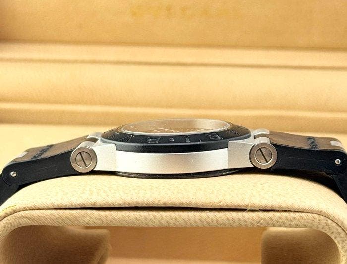 Bvlgari - Diagono - AL32ta - Dames - 2000-2010, Handtassen en Accessoires, Horloges | Heren