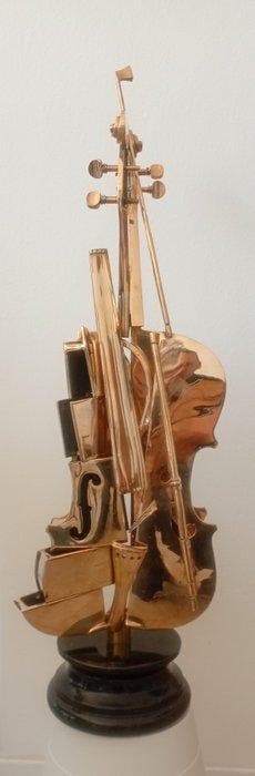 Fernandez Arman (1928-2005) - Violon cubiste, Antiquités & Art