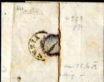 Anciens États italiens - Lombardie-Vénétie 1850 - Jannule