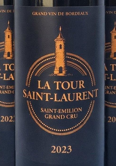 2023 Chateau La Tour Saint Laurent - Saint-Émilion, Bordeaux, Verzamelen, Wijnen