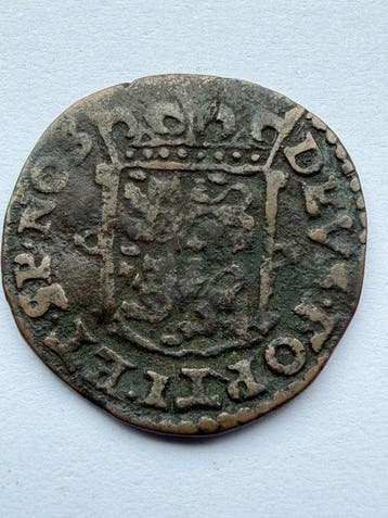 Nederland, West-Friesland Duit 1658 Enkhuizen (Zonder