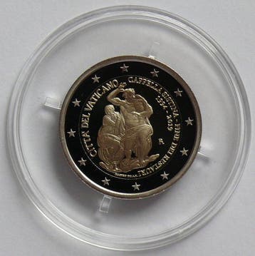 Vaticaan. 2 Euro 2019 Cappella Sistina Proof (Zonder