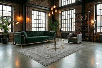Gris vintage - Tapis - 305 cm - 165 cm - avec certificat, Nieuw