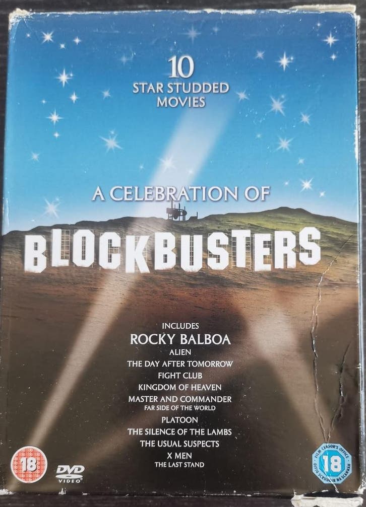 Blockbusters - 10 geweldige films -         Gratis verzenden, CD & DVD, DVD | TV & Séries télévisées, Envoi