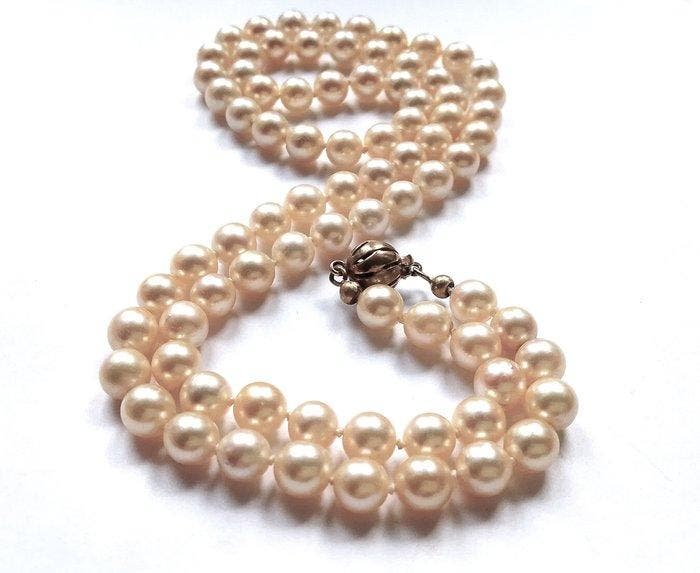 Zonder minimumprijs - Halsketting 14 kt geelgoud -, Handtassen en Accessoires, Kettingen