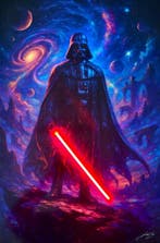 LEDMansion - Mystic Darth Fener | LED WALL ART