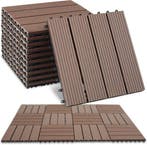 2dekans | tectake® WPC houten tegels - Houtlook tegels -, Tuin en Terras, Ophalen of Verzenden, Nieuw