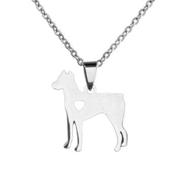 Fako Bijoux - Ketting Met Hanger - Stainless Steel - RVS -, Verzenden, Nieuw