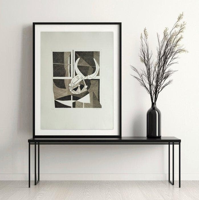 Attilio Stefannoni (1938) - Omaggio a Picasso, Antiek en Kunst, Kunst | Designobjecten