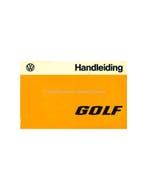 1975 VOLKSWAGEN GOLF INSTRUCTIEBOEKJE NEDERLANDS, Auto diversen, Handleidingen en Instructieboekjes
