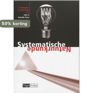 Systematische Natuurkunde N 1 vwo 2 Leerlingenhandleiding, Boeken, Verzenden, Gelezen, J.W. Drijver