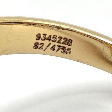 Chopard - Ring - 18 karaat Geel goud - gelukkige diamant, Nieuw