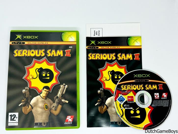 Xbox Classic - Serious Sam II, Games en Spelcomputers, Games | Xbox Original, Gebruikt, Verzenden
