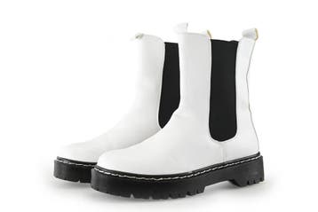 La Strada Chelsea boots in maat 38 Wit, Verzenden, Wit, Overige typen, La Strada