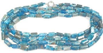 Apatite naturelle - TRÈS LONGUE - Pierre de motivation,, Collections