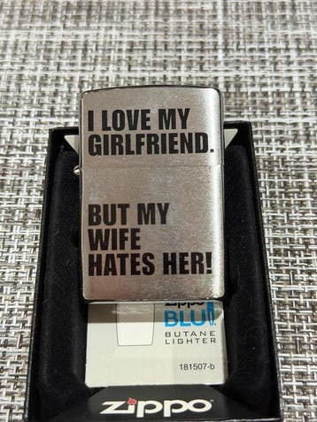 Zippo - Aansteker - Staal, Nieuw