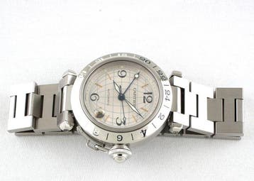 Cartier - Pasha C - GMT - Never Worn - Full Set - Ref. No.