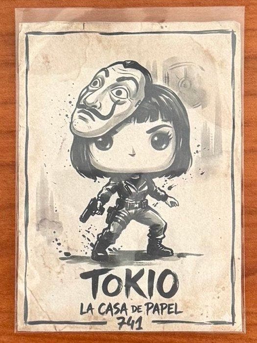 Funko - Funko Pop - La casa de papel - Tokio #741 - Limited, Antiek en Kunst, Antiek | Speelgoed
