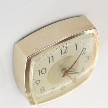 Wandklok - Plastic - 1970-1980 - Sears Vintage Wandklok