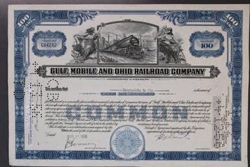 Verenigde Staten van Amerika. USA historische Aktien 27