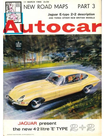 1966 AUTOCAR MAGAZINE 03 ENGELS, Nieuw