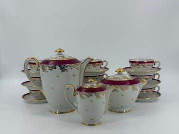 Limoges - Service à café (21) - Porcelaine