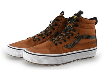 Vans Hoge sneakers in maat 42½ Cognac, Kleding | Heren, Schoenen, Overige kleuren, Verzenden, Zo goed als nieuw, Sneakers