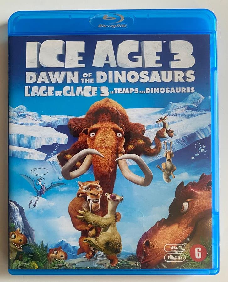 ICE AGE 3 DAWN OF THE DINOSAURS (BLURAY), Cd's en Dvd's, Blu-ray, Gebruikt
