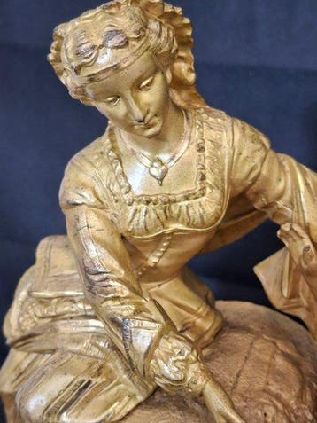 Tafelklok - Legering - 1850-1900