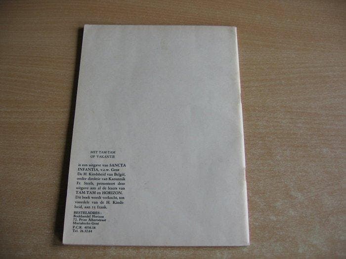 TAM TAM Verlofboeken - Met TAM TAM op vacantie - 1 Album -, Boeken, Stripverhalen