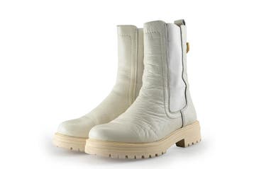 Omoda Chelsea boots in maat 39 Wit, Verzenden, Overige typen