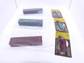 Schaal H0 Faller containers set 3 met 180844, 180845 & 18..., Ophalen of Verzenden