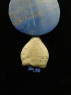 Bactrien ancien Collier composé de perles de lapis-lazuli et